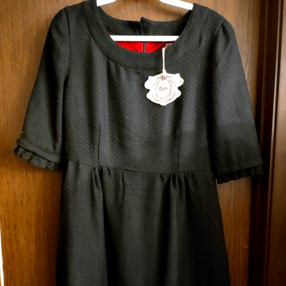 Tulle Dresses & Skirts - Anthropologie Tulle Black Dress